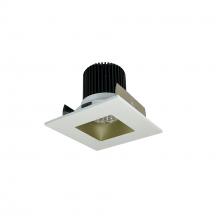 Nora NIOB-2SNDSQ27XCHMPW/10 - 2" Iolite LED Square Reflector with Square Aperture, 1000lm / 14W, 2700K, Champagne Haze