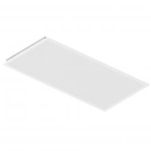 Nora NPDBLSW-E24/334WEM - 2'x4' LED Backlit Panel with Selectable Lumens & CCT, White Finish, Emergency with Remote