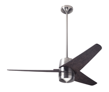 Modern Fan Co. VEL-BN-48-EB-NL-CC - Velo DC Fan; Bright Nickel Finish; 48" Ebony Blades; No Light; Wall/Remote Combo Control