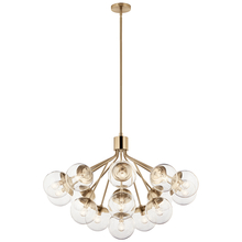 Kichler 52702CPZCLR - Chandelier Convertible 16Lt