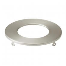 Kichler DLTSL03RNI - Direct-to-Ceiling Slim Decorative Trim 3 inch Round Brushed Nickel
