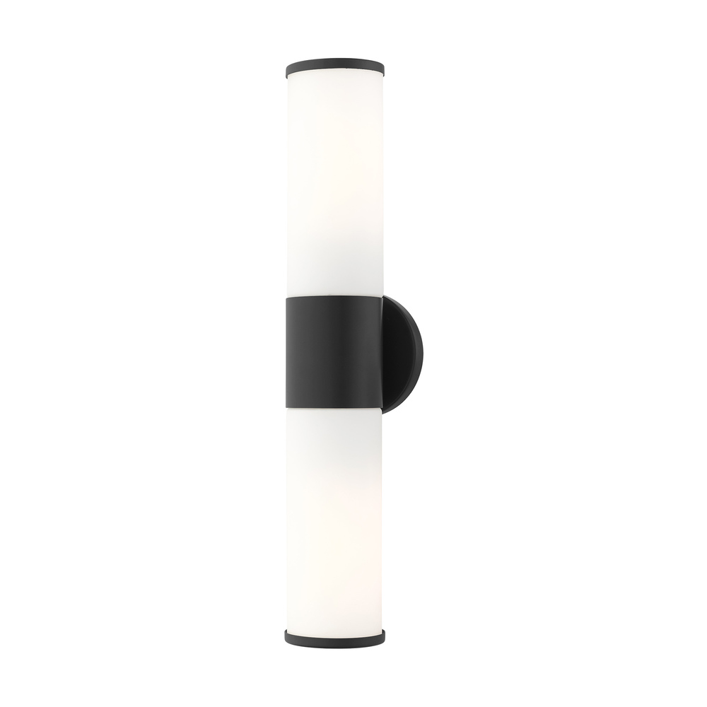 2 Lt Black ADA Vanity Sconce