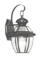 Livex Lighting 2051-04 - 1 Light Black Outdoor Wall Lantern