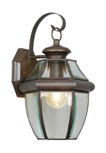 Livex Lighting 2151-07 - 1 Light Bronze Outdoor Wall Lantern