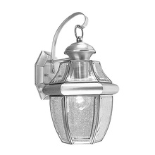 Livex Lighting 2151-91 - 1 Light BN Outdoor Wall Lantern