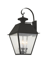 Livex Lighting 2172-04 - 4 Light Black Outdoor Wall Lantern