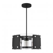 Livex Lighting 45994-04 - 6 Lt Black Pendant Chandelier