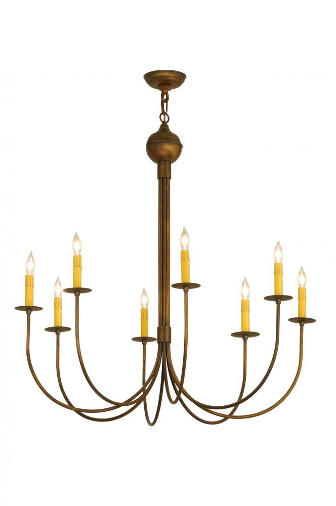 36"W Cheal 8 LT Chandelier