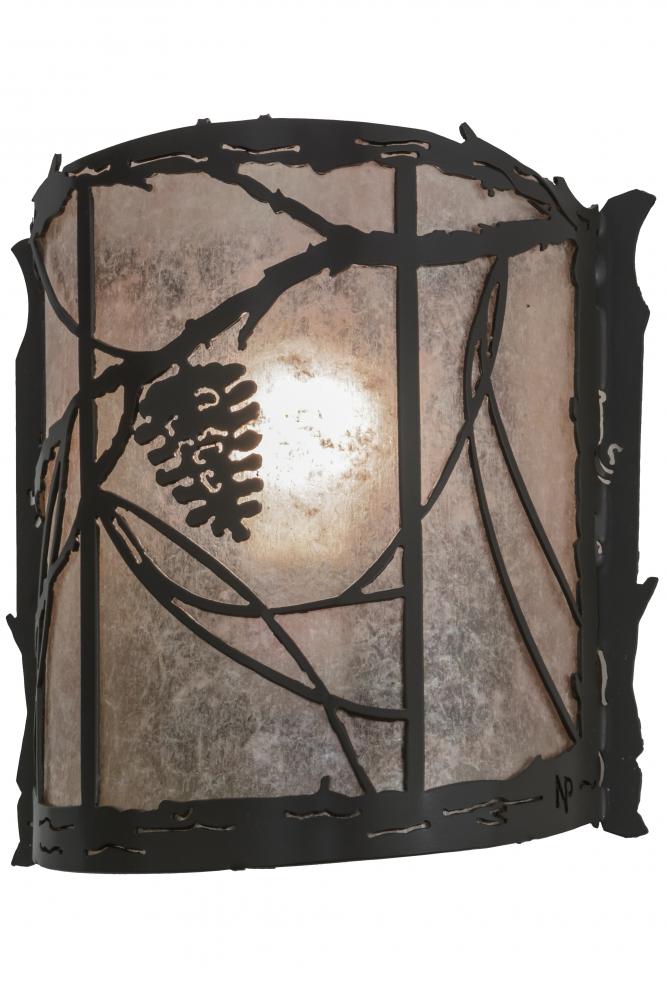 9"W Whispering Pines Wall Sconce