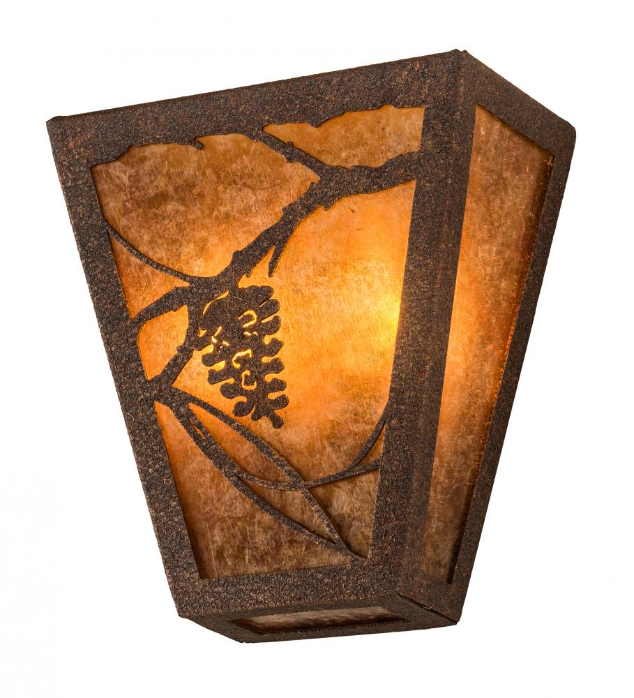 7"W Whispering Pines Wall Sconce