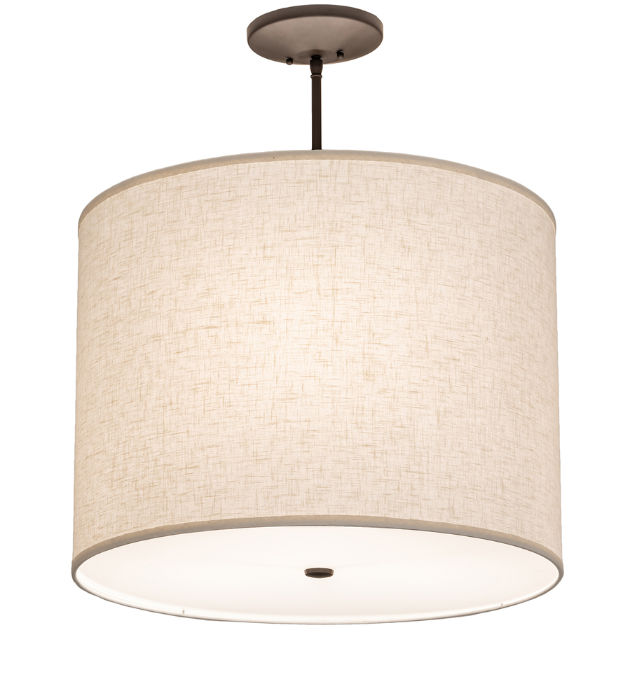 24" Wide Cilindro Textrene Pendant