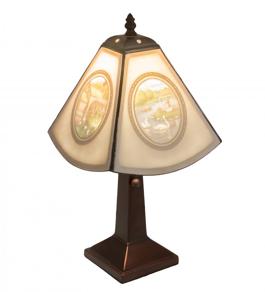 17" High Lithophane Americana Accent Lamp