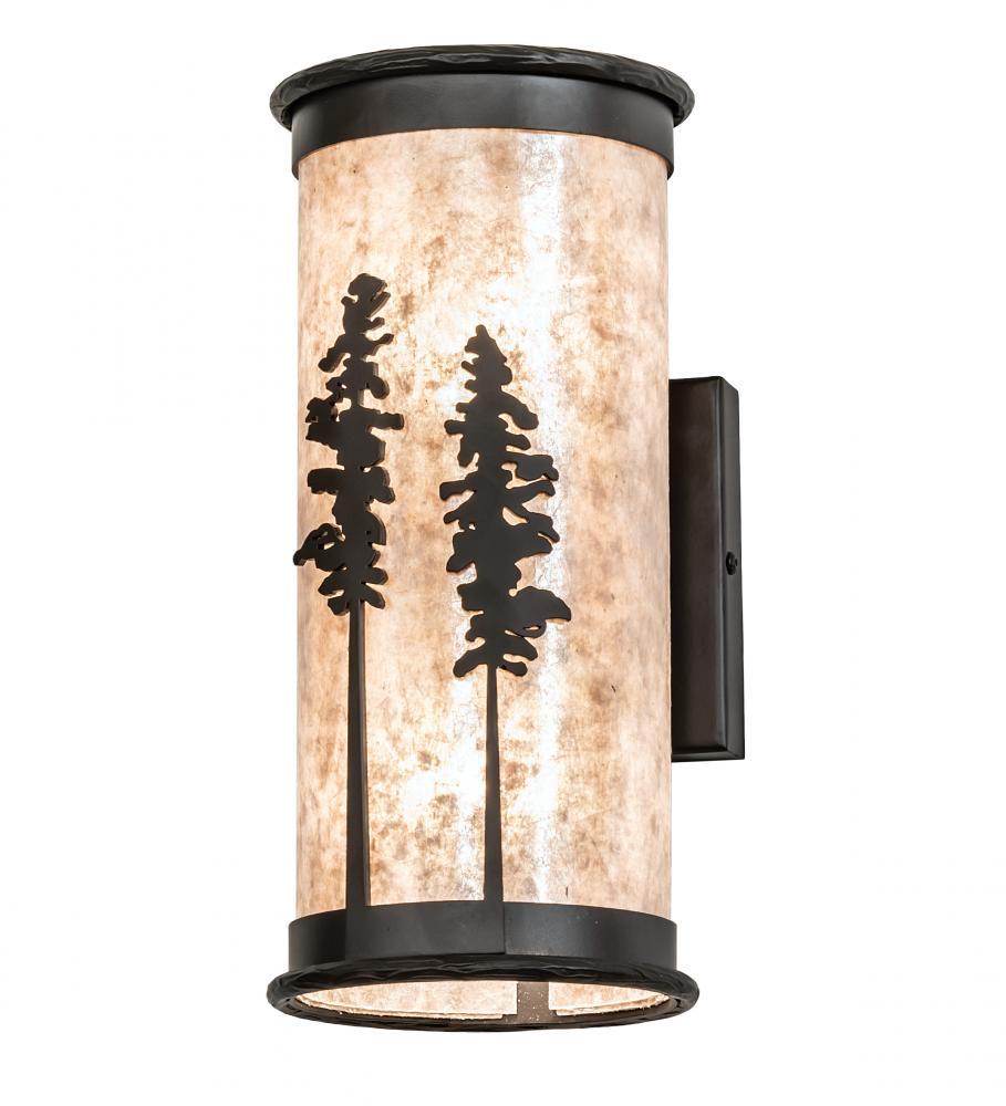 6" Wide Tall Pines Wall Sconce