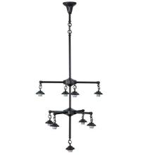 Meyda Blue 107193 - 42" Wide Fulton Prime 9 Light Chandelier Hardware