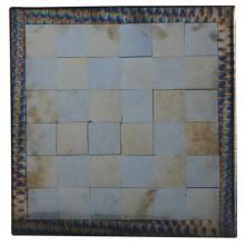 Meyda Blue 114832 - 14" Square Fused Glass Chess Board