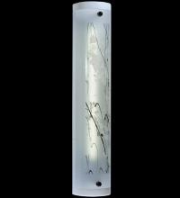 Meyda Blue 116071 - 5"W Twigs Fused Glass Wall Sconce