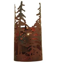 Meyda Blue 117371 - 5.5" Wide Tall Pines Wall Sconce