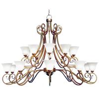 Meyda Blue 118269 - 96" Wide Angelo 20 Light Two Tier Chandelier