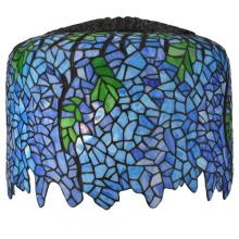 Meyda Blue 118687 - 18" Wide Tiffany Wisteria Shade