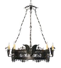 Meyda Blue 120257 - 46" Wide Dragone 8 Light Chandelier