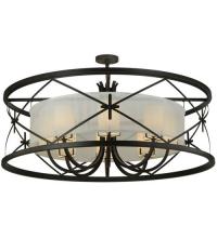 Meyda Blue 127395 - 54"W Penelope 8 LT Pendant