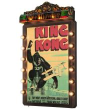 Meyda Blue 131094 - 32.5" Wide Tinseltown Movie Poster Lighted Display