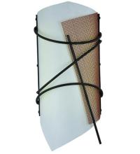 Meyda Blue 132605 - 8" Wide Kiltered LED Wall Sconce