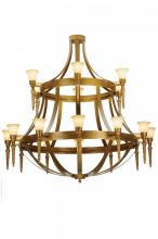 Meyda Blue 138241 - 72"W Lubovich 18 LT Two Tier Chandelier