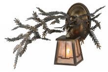 Meyda Blue 147378 - 16"W Pine Branch Valley View Wall Sconce