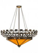 Meyda Blue 149112 - 55"W Davis Street Inverted Pendant