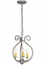 Meyda Blue 152814 - 12"W Easton 3 LT Pendant