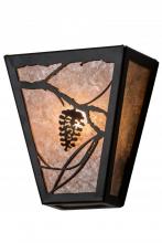 Meyda Blue 179281 - 7" Wide Whispering Pines Wall Sconce