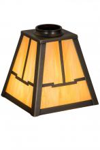 Meyda Blue 181217 - 9" Wide Mission Valley View Shade