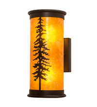 Meyda Blue 213430 - 6" Wide Tall Pines Wall Sconce
