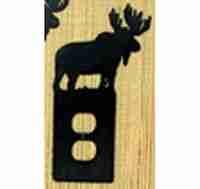 Meyda Blue 22386 - Moose Outlet Cover