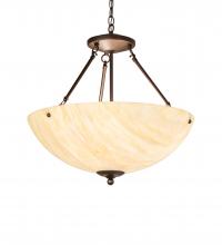Meyda Blue 242010 - 24" Wide Madison Inverted Pendant