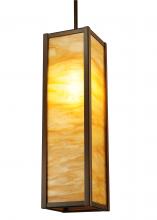 Meyda Blue 243654 - 5" Square Cooper Mini Pendant