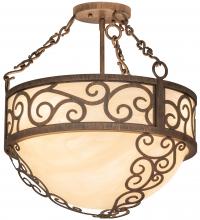 Meyda Blue 243696 - 16" Wide Lilliana Inverted Pendant