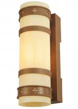 Meyda Blue 245576 - 7" Wide Byzantine Wall Sconce