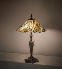 Meyda Blue 248758 - 25" High Willow Jadestone Table Lamp