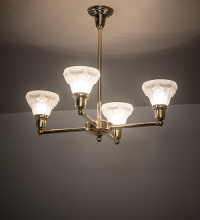 Meyda Blue 271767 - 30" Wide Revival Oyster Bay Nautica 4 Light Chandelier