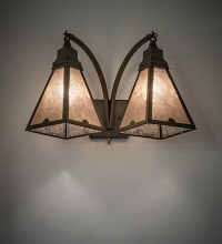 Meyda Blue 274558 - 18" Wide Arnage 2 Light Wall Sconce