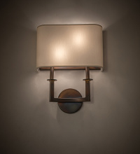 Meyda Blue 283852 - 13" Wide Lys Wall Sconce