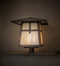 Meyda Blue 287190 - 20" Square Stillwater Cross Mission Post Mount