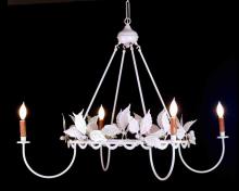 Meyda Blue 65191 - 44" Wide Raspberry 4 Light Chandelier