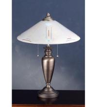 Meyda Blue 81327 - 23.5" High Saturn Table Lamp