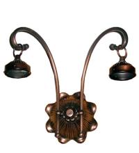 Meyda Blue 98633 - 13" Wide Victorian 2 Light Wall Sconce Hardware