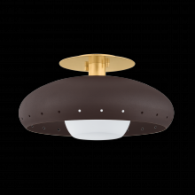 Mitzi H1015501-VGL/TBZH - KIMBER Flush Mount
