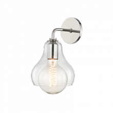 Mitzi H104101L-PN - 1 Light Large Wall Sconce