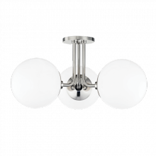 Mitzi H105603-PN - Stella Semi Flush